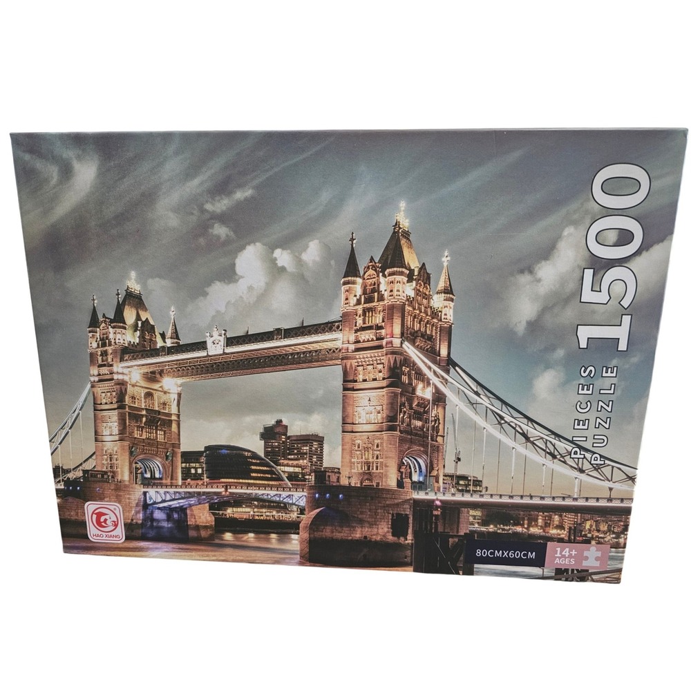 Hao Xiang Tower Bridge London 1500 Piece Jigsaw Puzzle 80x60cm 50-401‎ Landscape
